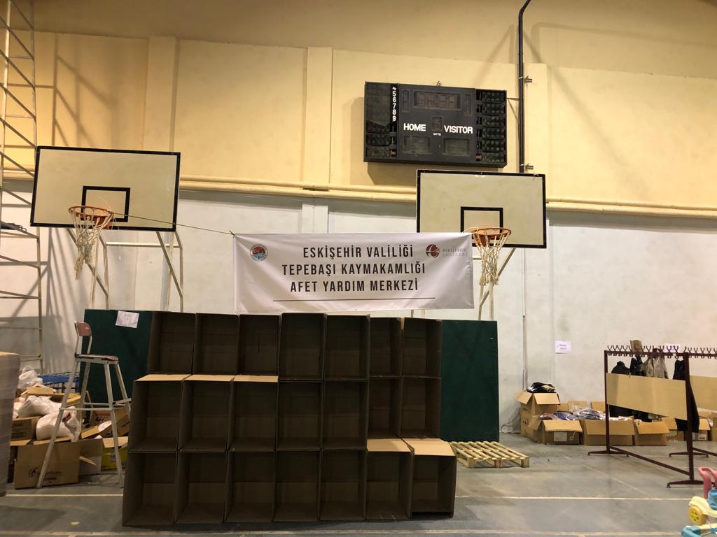 Kaymakamlığımız Afet Yardım Merkezi Açıldı